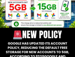 Google Tests New Policy, New Accounts May Only Receive 5GB Free Storage